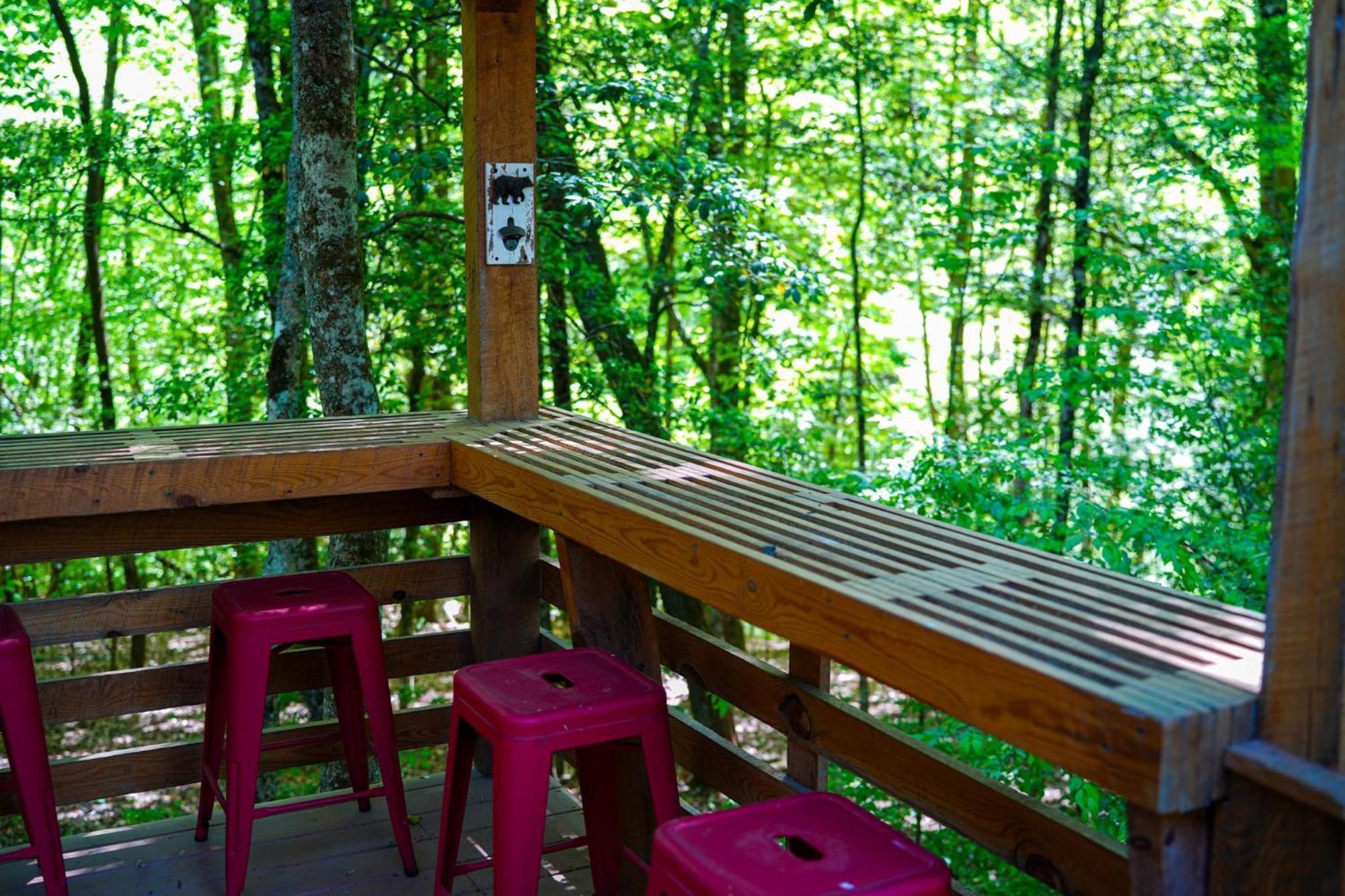 The Big Little Cabin - Hot Tub & Playground Dahlonega Exterior foto